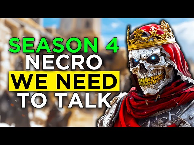 Is Necro still a Joke in Season 4 Diablo 4?