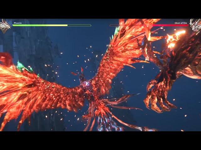 Final Fantasy XVI Demo | Torgal whines after Phoenix Battles Ifrit