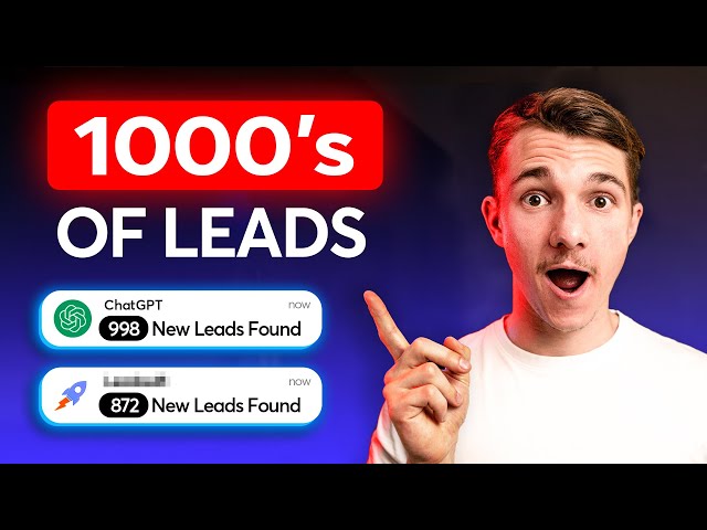 How to Generate 1000s of Web Design Leads Per Day in 2024 (10 minutes of work)