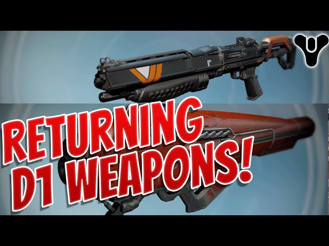 D1 GUNS RETURNING & BYE BYE SYNTHSTRAND! Double Loot, New S15 Weapon Drop Rotation, Hotfix & More!