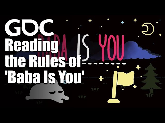 Reading the Rules of Baba Is You
