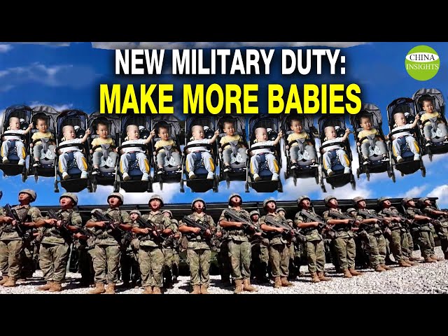 Will China become a military state? Soldiers: take the lead in having children/A soldier’s revenge