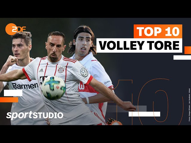 Top 10 Volley-Tore der Bundesliga-Geschichte | sportstudio