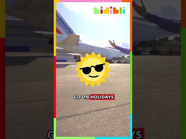 There's so many types of airplanes to discover! 🤩 | Kidibli #shorts