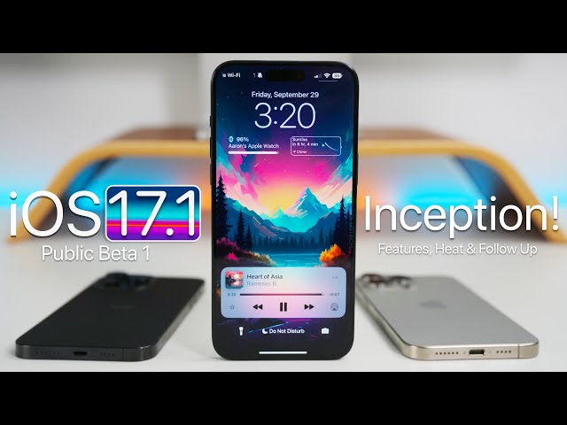 iOS 17.1 Beta 1 - Inception! - Review, Bugs and Battery