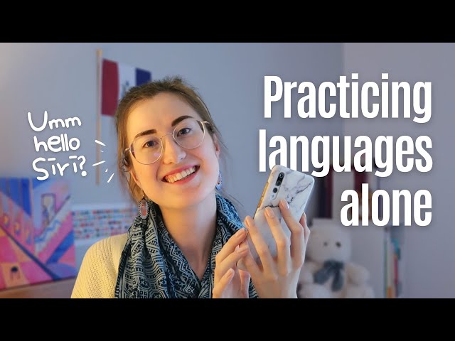 How I learn languages without native speakers nearby | Tips for practicing languages alone 🌎