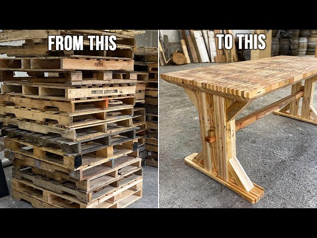 One of a Kind Pallet Wood Project