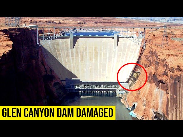 Damage detected at Glen Canyon Dam, could impact future water flow to Lake Mead.