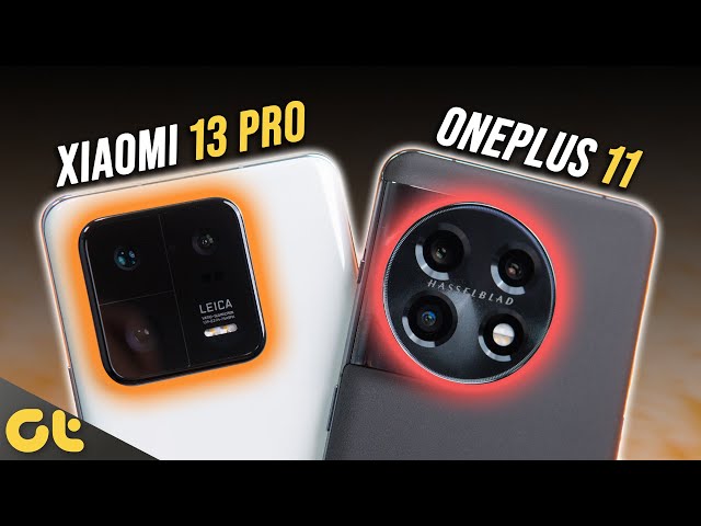 Xiaomi 13 Pro vs OnePlus 11 Camera Comparison: LEICA vs Hasselblad = 🔥🔥 | GTR