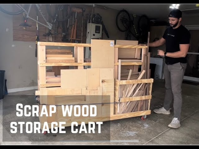 Lumber Storage Cart