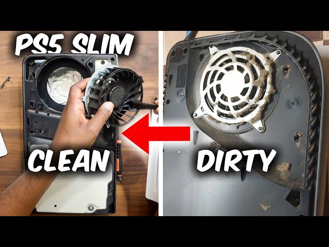NASTY! How To Properly CLEAN Your PS5 SLIM & Install Your SSD…