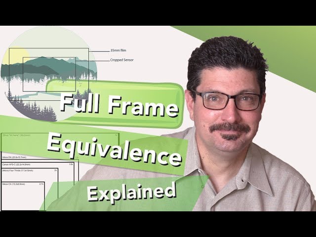 Decoding Full Frame Equivalence In Photography Cameras and Lenses