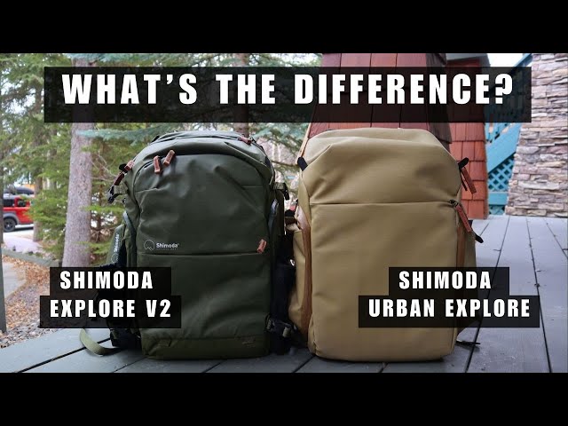 SHIMODA'S new Urban Explore VS Explore V2 - What is the difference?