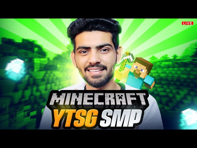 YTSG SMP is FINALLY HERE - Day #1 - SHUBHAMisPlaying