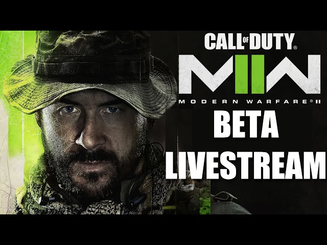 Call of Duty Modern Warfare 2 Beta PS5 Livestream