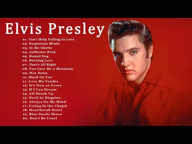 Elvis Presley Greatest Hits Full Album   Best Songs Of Elvis Presley Playlist 2024