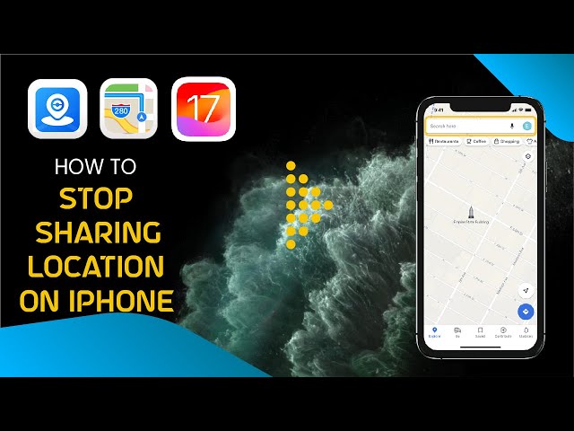 [iOS 17] One Click to Stop Sharing iPhone Location without Them Knowing