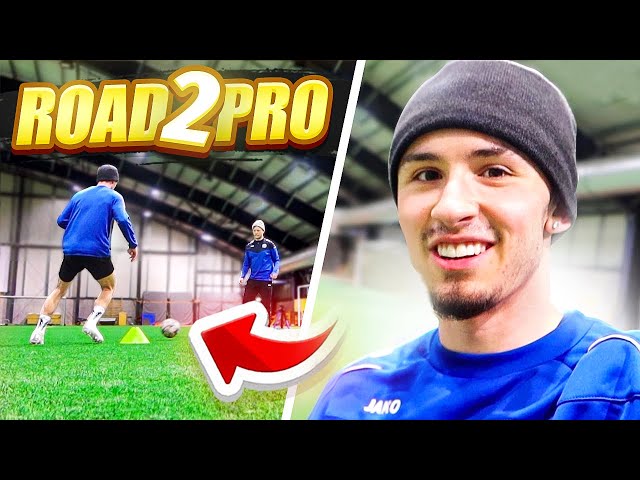 SOLO TRAINING SESSION WITH MY NEW MANAGER... (DAY IN THE LIFE OF A FOOTBALLER)