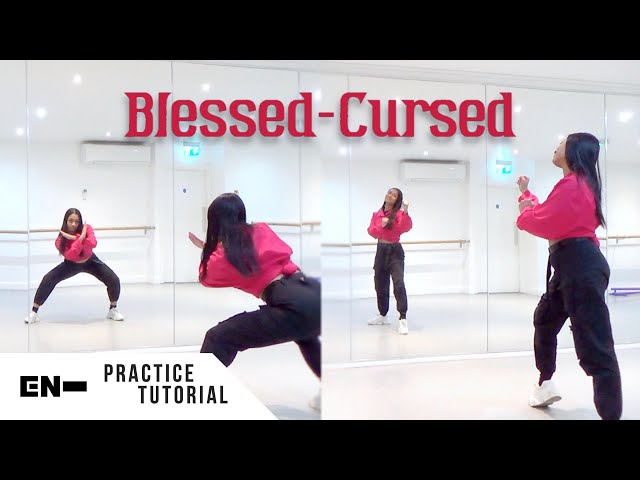 [PRACTICE] ENHYPEN - 'Blessed-Cursed' - FULL Dance Tutorial - SLOW MUSIC + MIRRORED