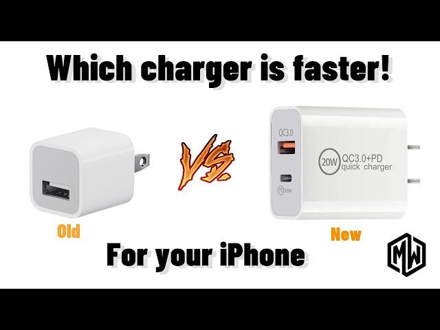 New 20w PD Quick charger vs old 5w Apple block #shorts #test