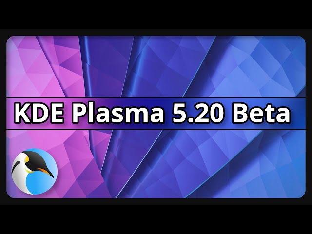 KDE Plasma 5.20 Beta Tour