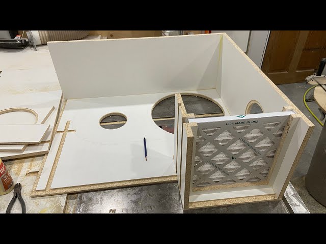 DIY Air Cleaner and Dust Collector Cabinet