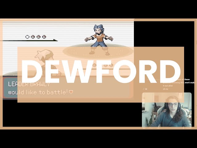 Pokemon Emerald Nuzlocke with Phil Jamesson - Rustboro to Dewford
