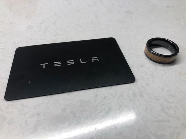 DIY Tesla RFID Key Ring