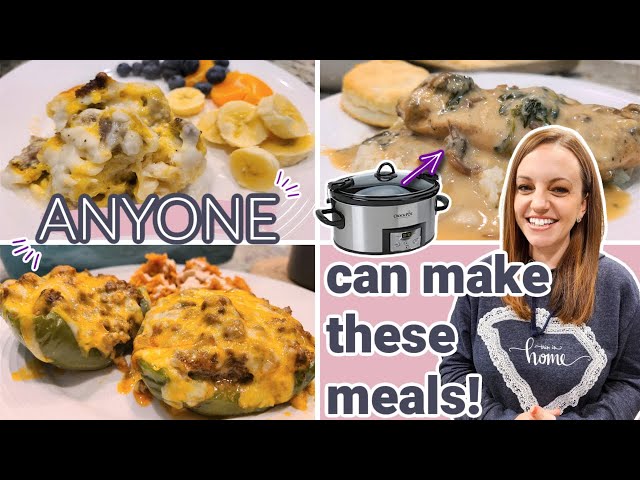 WHAT'S FOR DINNER? | SIMPLE RECIPES FOR BEGINNER COOKS | EASY AFFORDABLE FAMILY DINNERS | NO. 81