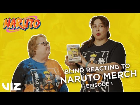 Blind Reacting to Naruto Merch