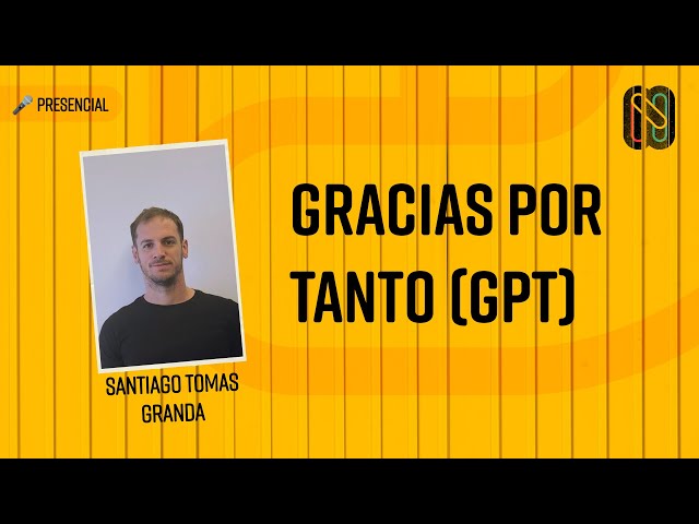 Gracias Por Tanto (GPT) - Santiago Tomas Granda
