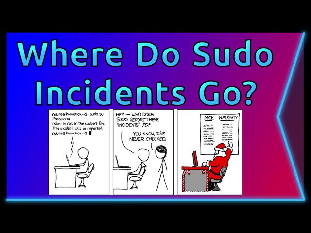Where Sudo Incidents End Up