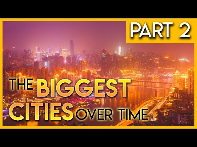 The Biggest Cities Over Time Part 2