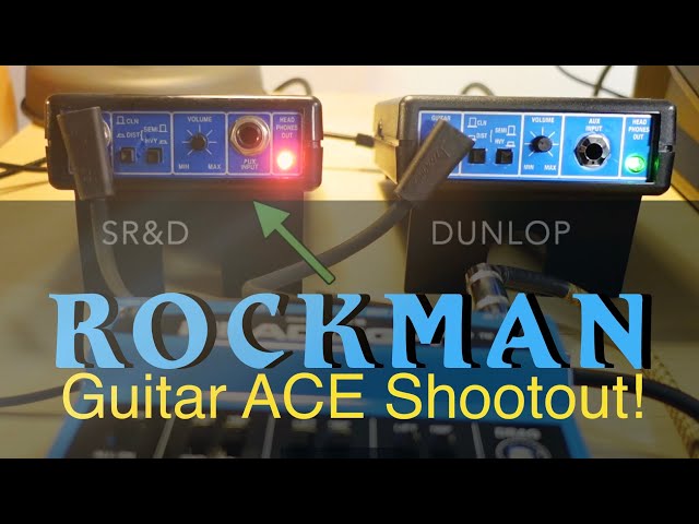 Rockman Guitar ACE - Vintage SR&D vs Dunlop