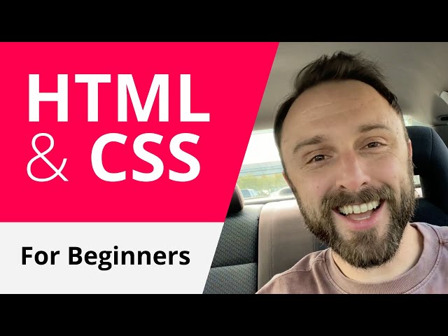 Learn HTML & CSS For Beginners (Let's Code From a Figma Design)