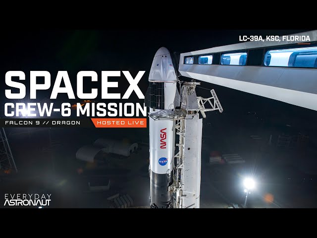 Watch SpaceX Launch #CREW6 for NASA!