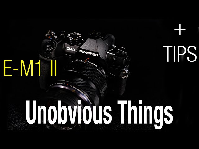 Unobvious Things about Olympus E-M1 II
