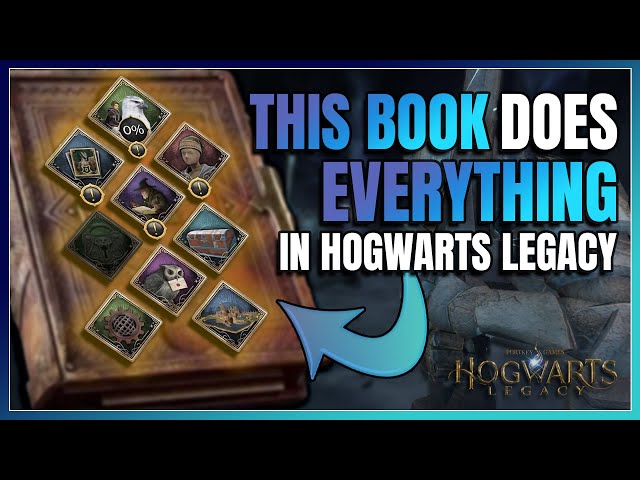The FIELD GUIDE is the MOST IMPORTANT part of Hogwarts Legacy