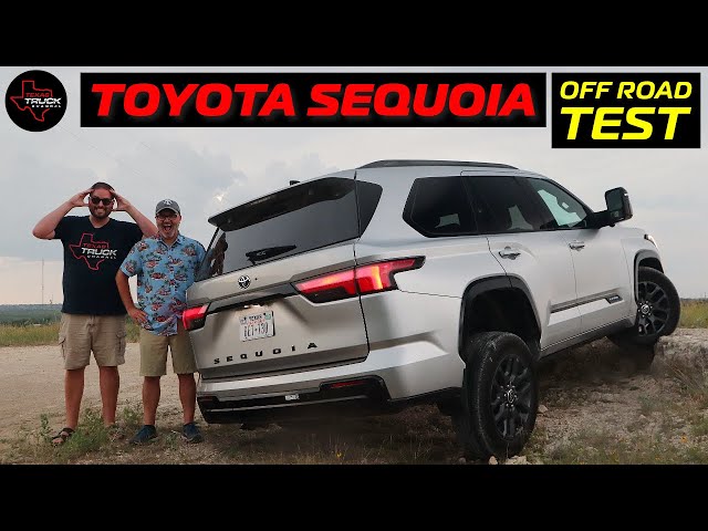 Does The NON TRD PRO Toyota Sequoia Platinum Have Enough Bones To Make It Off Road?