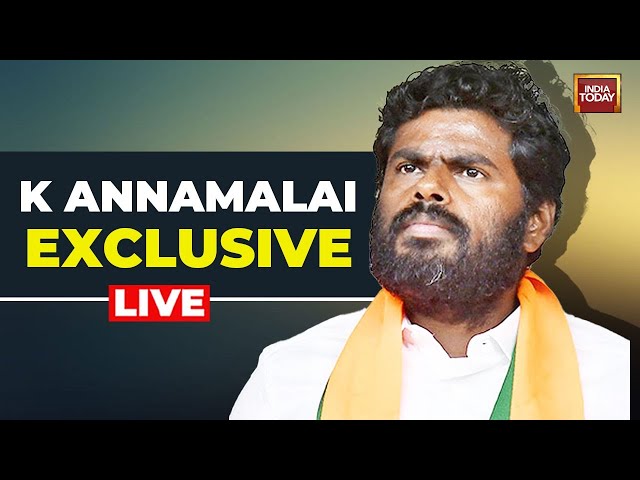 LIVE: K Annamalai On Sam Pitroda's Racist Remarks |  K Annamalai Exclusive | India Today LIVE