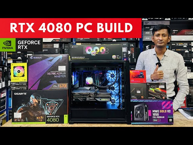 Rs 2.9 Lakh ULTIMATE RTX 4080 Gaming PC Build 2023 | Ryzen 9 7950X & Gigabyte RTX 4080