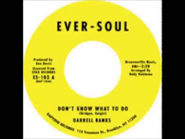 DARRELL BANKS -  Don't know what to do