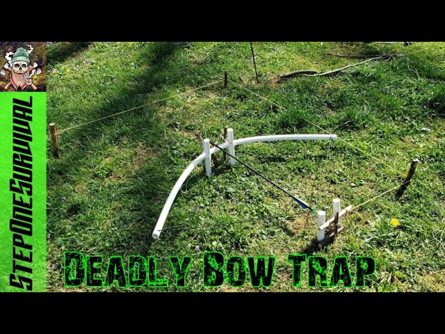 PVC Pipe Bow Trap