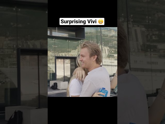 Surprising Wifey with the New Mercedes EQS! | Nico Rosberg #shorts