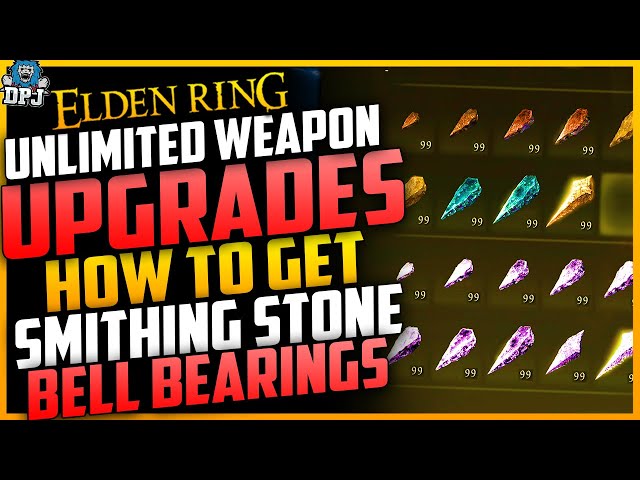 Elden Ring: UNLIMITED SMITHING STONES - How To Get All Smithing-Stone Miner's Bell Bearings Guide