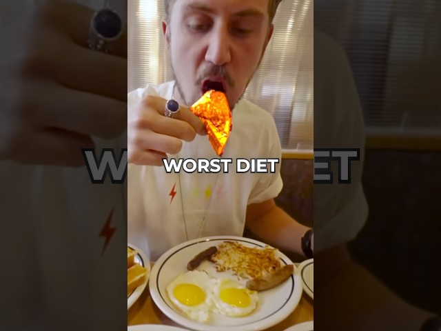 He Ate World’s Worst Diet For 7 Days Straight