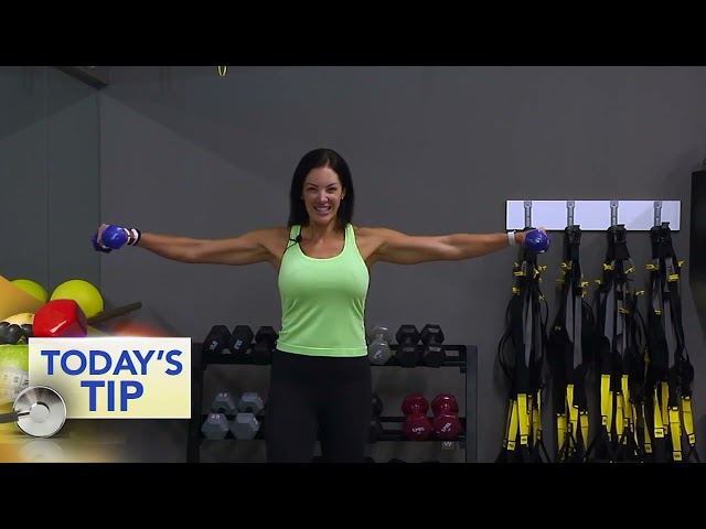 Fitness Tip: Tone & strengthen arms