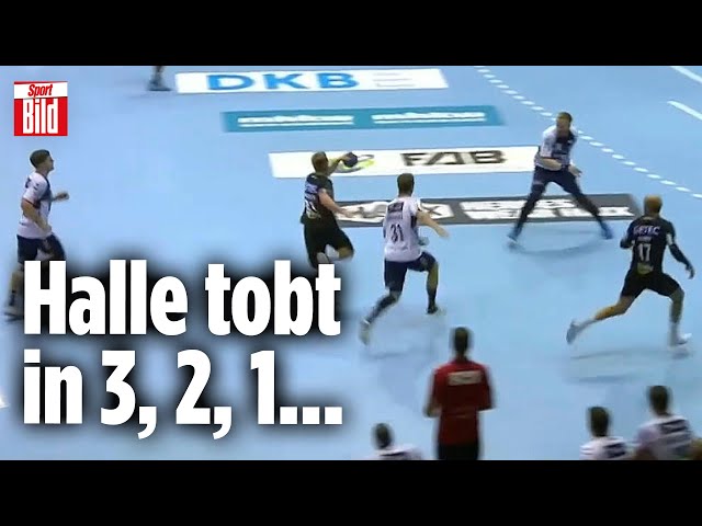 Irres Tor beim Handball: Hier eskaliert der Kommentator | HALLEluja