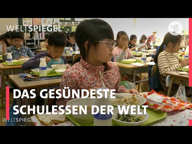 Japan: Gesundes Essen in der Schule | Weltspiegel