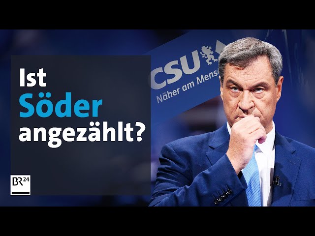 Grummeln in der CSU: Muss Markus Söder um seine Macht fürchten? I ÜBERBAYERN I BR24